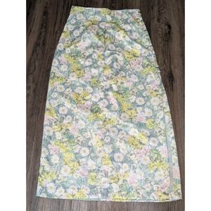 Zara Floral Print Maxi Skirt‎ Cottagecore Spring Summer Skirt Size S